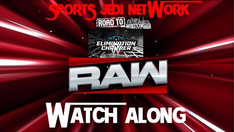 WWE RAW WATCH-ALONG| Elimination Chamber Qualifiers! Bayley vs Asuka vs Natty + Gunther vs Dominik