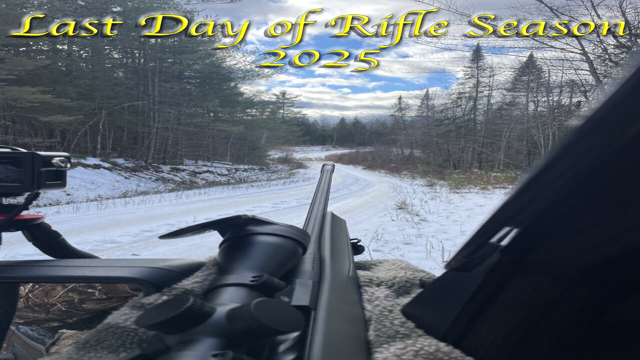 Last day of Rifle Season 2025