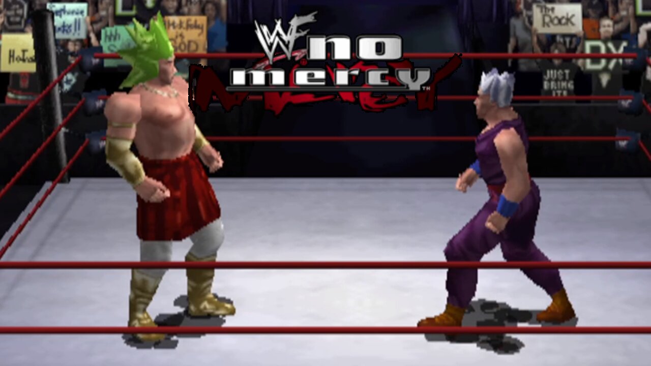 Iron Man Match: Gohan vs. Broly [WWF No Mercy Mod]