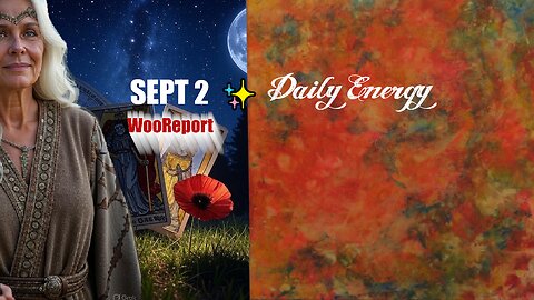 🔮 Daily Energy & Tarot | Sept 2, 2025 | Schumann Resonance & Guidance
