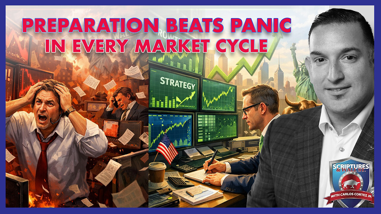 SCRIPTURES AND WALLSTREET - PREPARATION BEATS PANIC IN EVERY MARKET CYCLE thumbnail