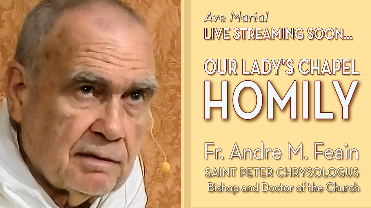 Saint Peter Chrysologus, Bishop and Doctor of the Church - July 30, 2025 - OLC HOMILY