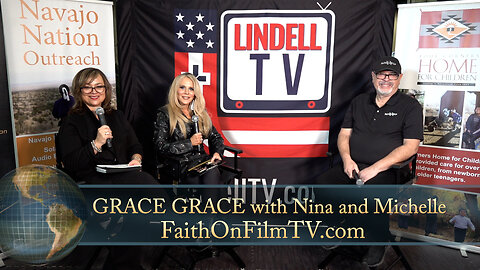 GRACE GRACE with Nina and Michelle Isaac Hernandez at #NRB2025 OvercomersTV.Live | LindellTV.com