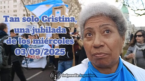 Tan solo Cristina, una jubilada de los miércoles 03/09/2025