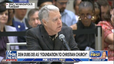 DNC Member Claims DEI Is The Foundation Of The Christian Church
