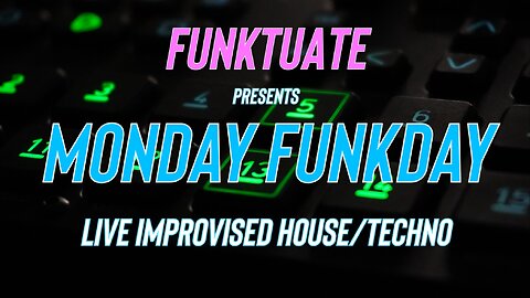 MONDAY FUNKDAY NO. 79 - Live Improvised House/Techno | TR-8S, Digitakt II, Moog