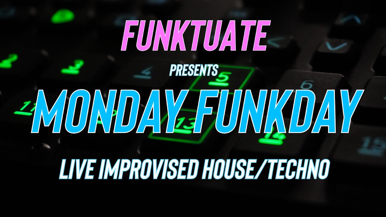 MONDAY FUNKDAY NO. 79 - Live Improvised House/Techno | TR-8S, Digitakt II, Moog