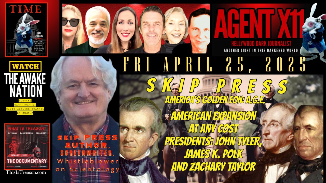 AGENT X11: EP 196: SKIP PRESS: AMERICA'S GOLDEN EON A.G.E.
