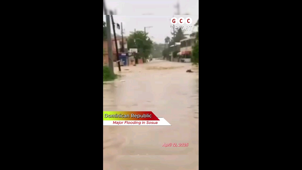 #DominicanRepublic #Sosua #flooding #rain #destruction #anomaly #climatecrisis #weather