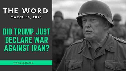 Did Trump just declare war against Iran?