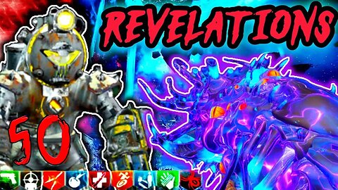 BLACK OPS 3 ZOMBIES "2 PLAYER REVELATIONS ROUND 50" [MEGAS] [XBOX]