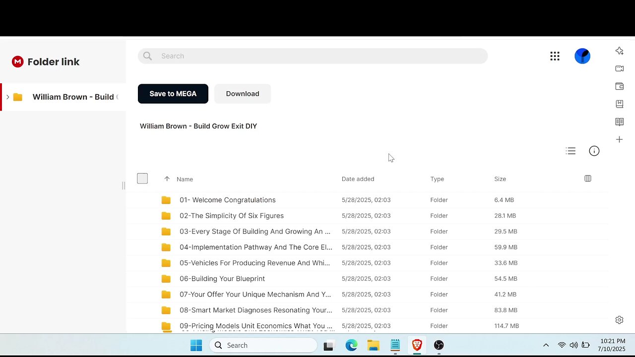 (courseslibrary.com)William Brown – Build Grow & Exit DIY