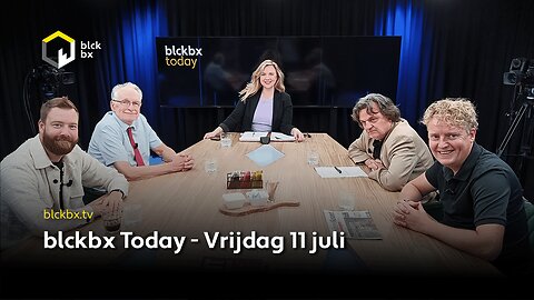 blckbx today #395: Arrestatie Arno van Kessel / Vaccindeal Ursula von der Leyen / BRICS vs. dollar