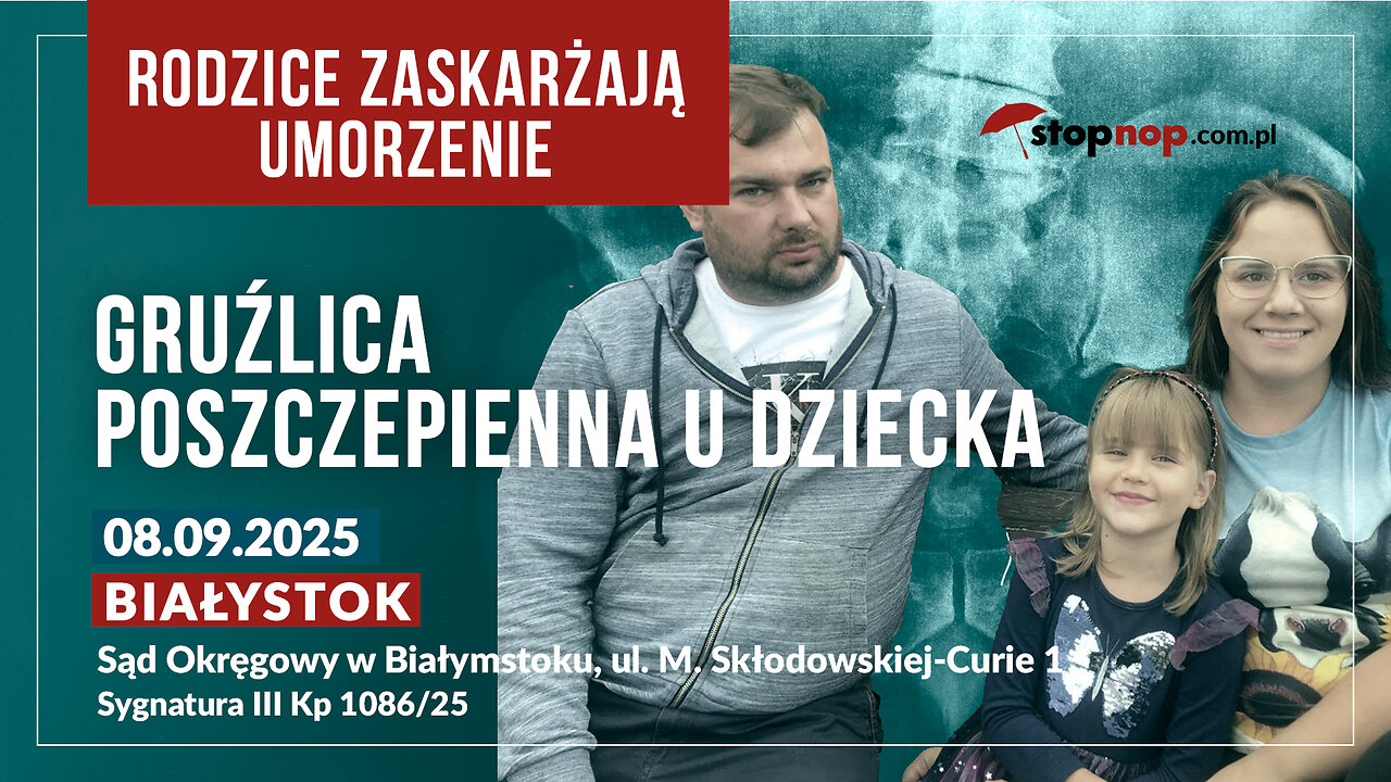 Sąd w Białymstoku: Gruźlica poszczepienna u dziecka - zaskarżenie umorzenia