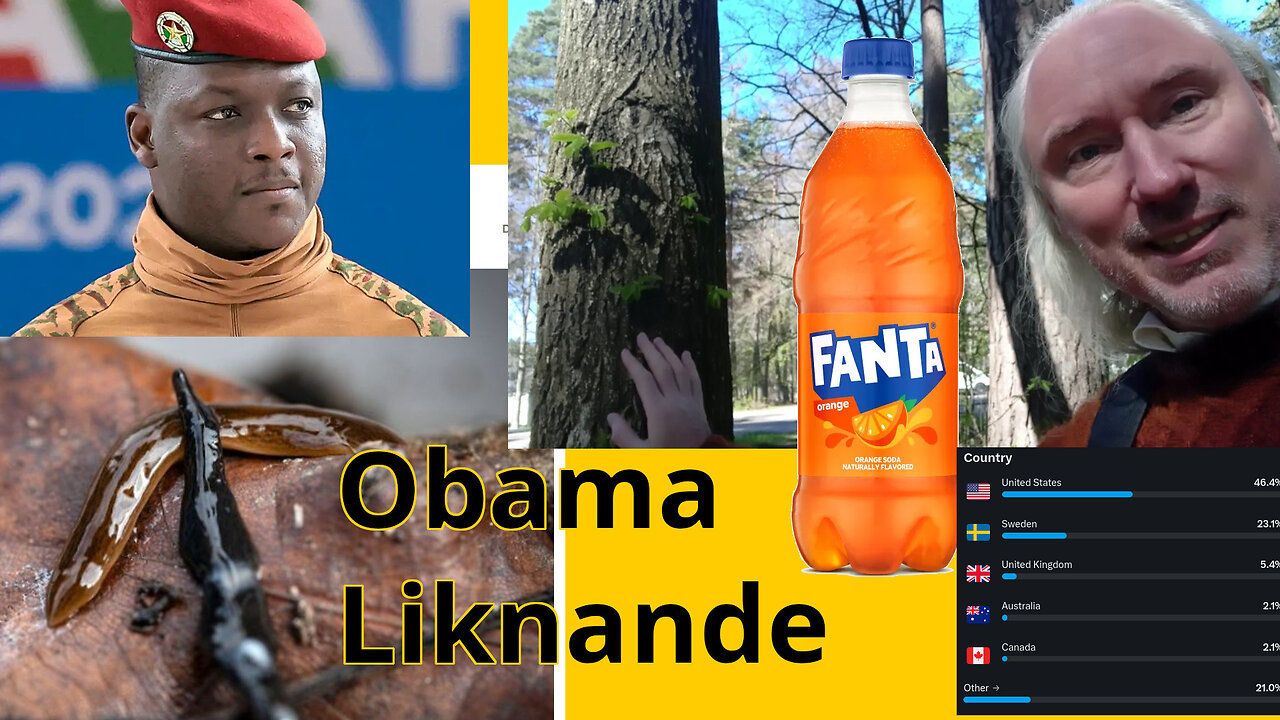 Burkina Faso. Orange Fanta. Återvandring. Elon medger 𝕏-problem. Du gör mig mångsidig. Georgesco