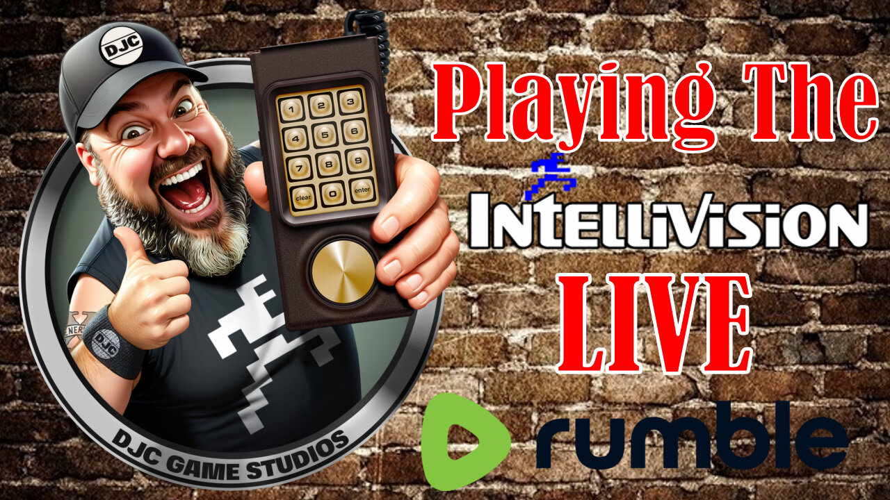 Playing The INTELLIVISION - Retro Gaming with DJC