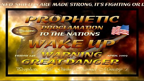 2009 - 2025 - Warning. Danger - Wake up - Friday, April 24th