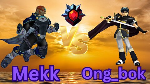 Mekk (Blue Ganondorf) Vs Ong_bok (Black Marth) Slippi Ranked Bo3