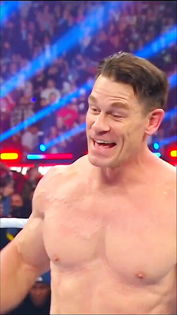 JOHN NO!!!! 😭😭😭 #WWE #JohnCena #TheRock #CodyRhodes