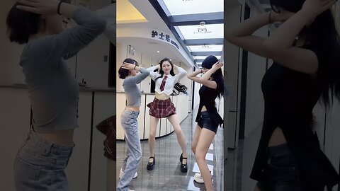 下班了，三个人跳#护士跳舞 #舞台无处不在 #下班后的日常 #shortsvideo #dance #nurses #护士跳舞