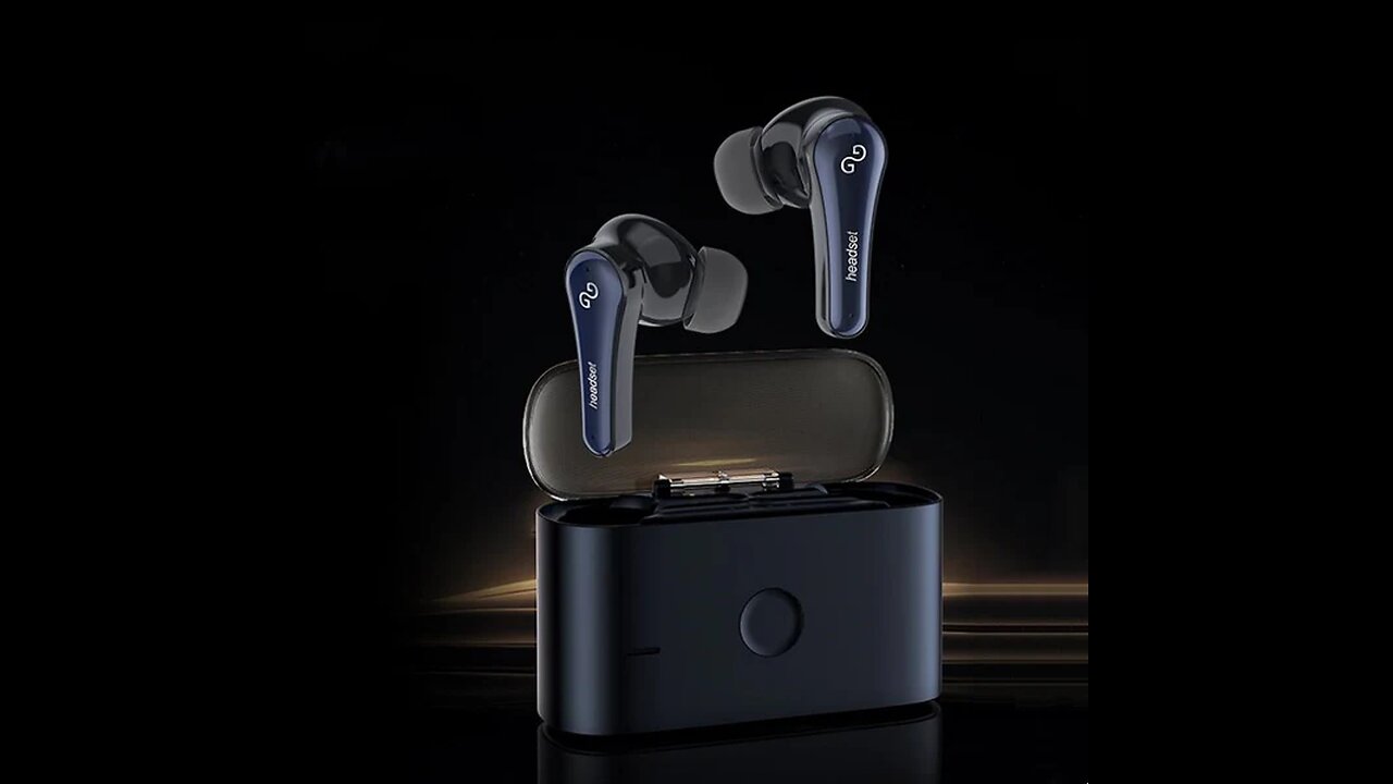 Automatic Mechanical Warehouse Noise-Canceling Bluetooth Earphones