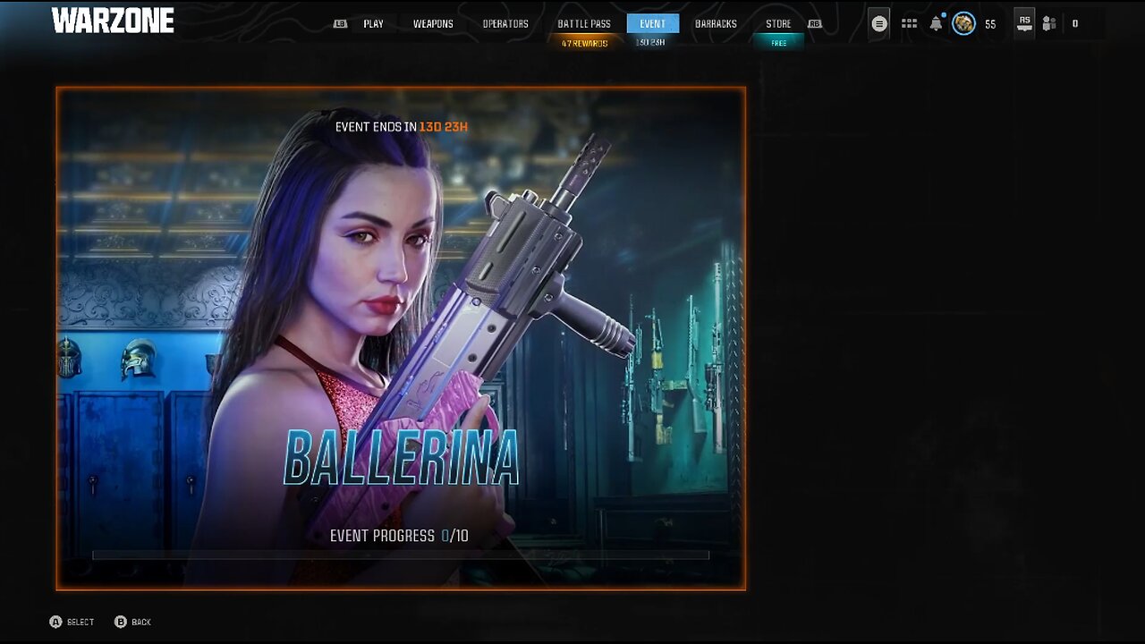 Ballerina Event Warzone