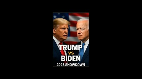 Trump Vs Biden 2025 Showdown
