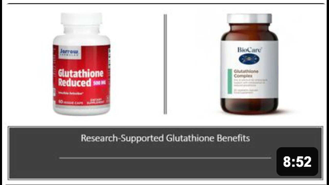 Glutathione Benefits
