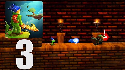 Swordigo Part 3 : Boss Fight With Krymil The protector + Key (Android/iOS Gameplay Walkthrough)
