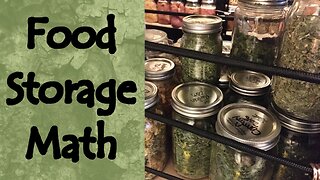 Food Storage Math