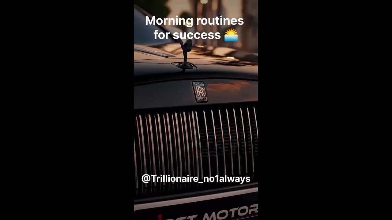 Morning Routine for Success 🌅