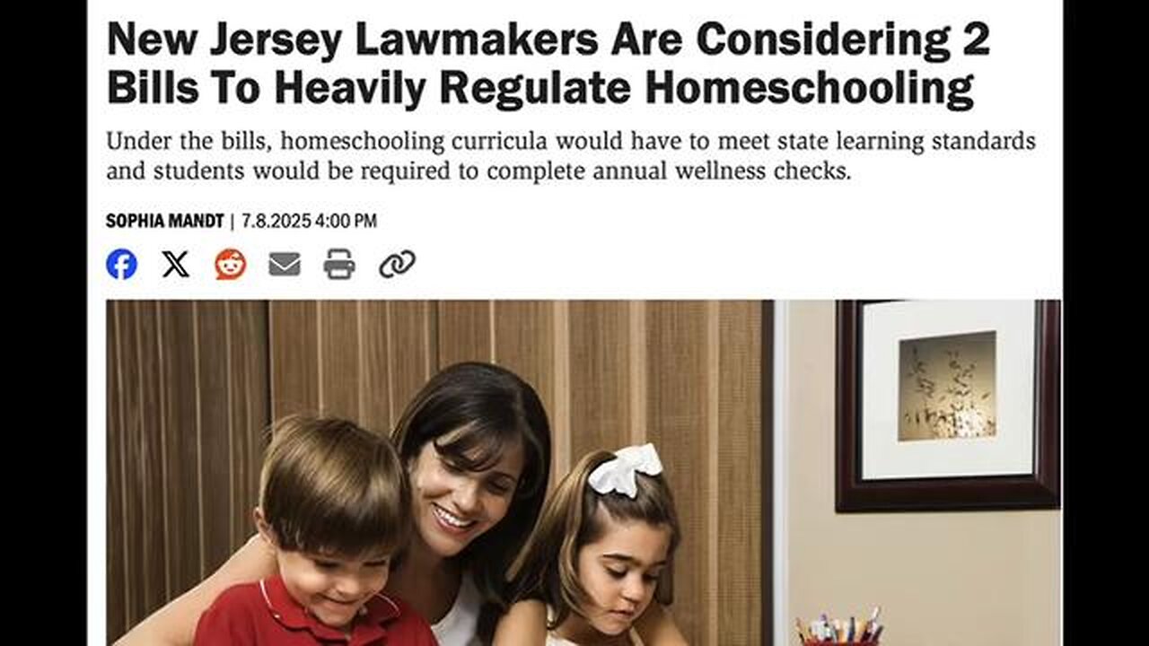 ALL HOME SCHOOLERS NEED TO SEE THIS VIDEO! GET READY FOR RED/BLUE STATE CURRICULUM