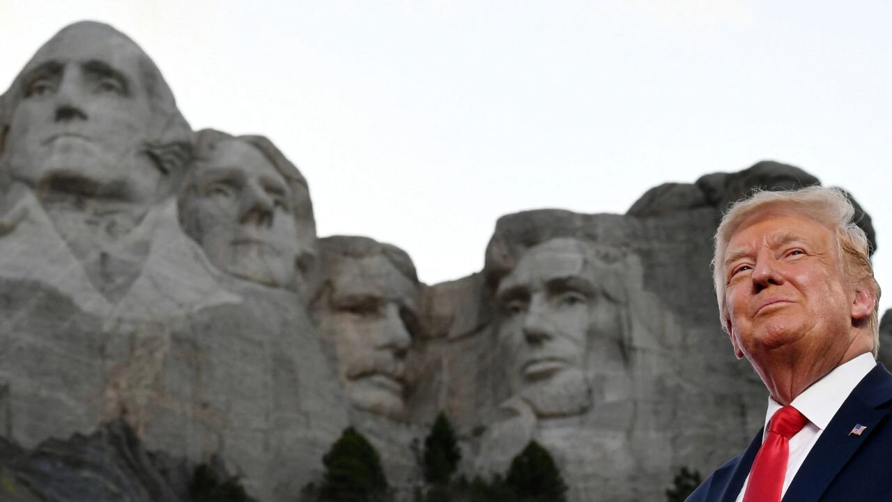 Trump's Face On Mount Rushmore - Announcement Has Democrats Going Insane