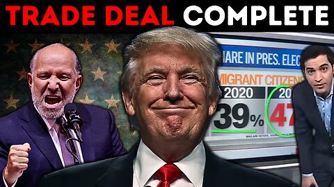 Trump CLOSES China Trade Deal as Immigrant Voters DITCH Dem Party