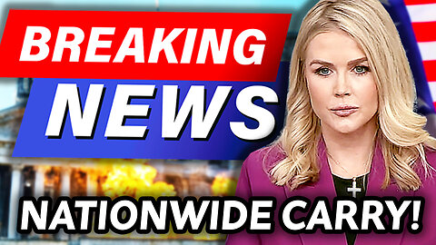 BREAKING NEWS: TRUMP ADMINISTRATION MAKES MAJOR STATEMENT ON CCW RECIPROCITY!