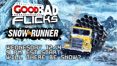 Snowrunner Night 2 - Still no snow but stuck in mud