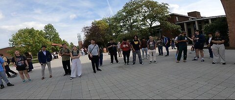Binghamton University: Large Crowds, Civil Students, Contending With Atheists, Muslims, Homosexuals & Hypocrites, A Great Day of Preaching the Gospel!