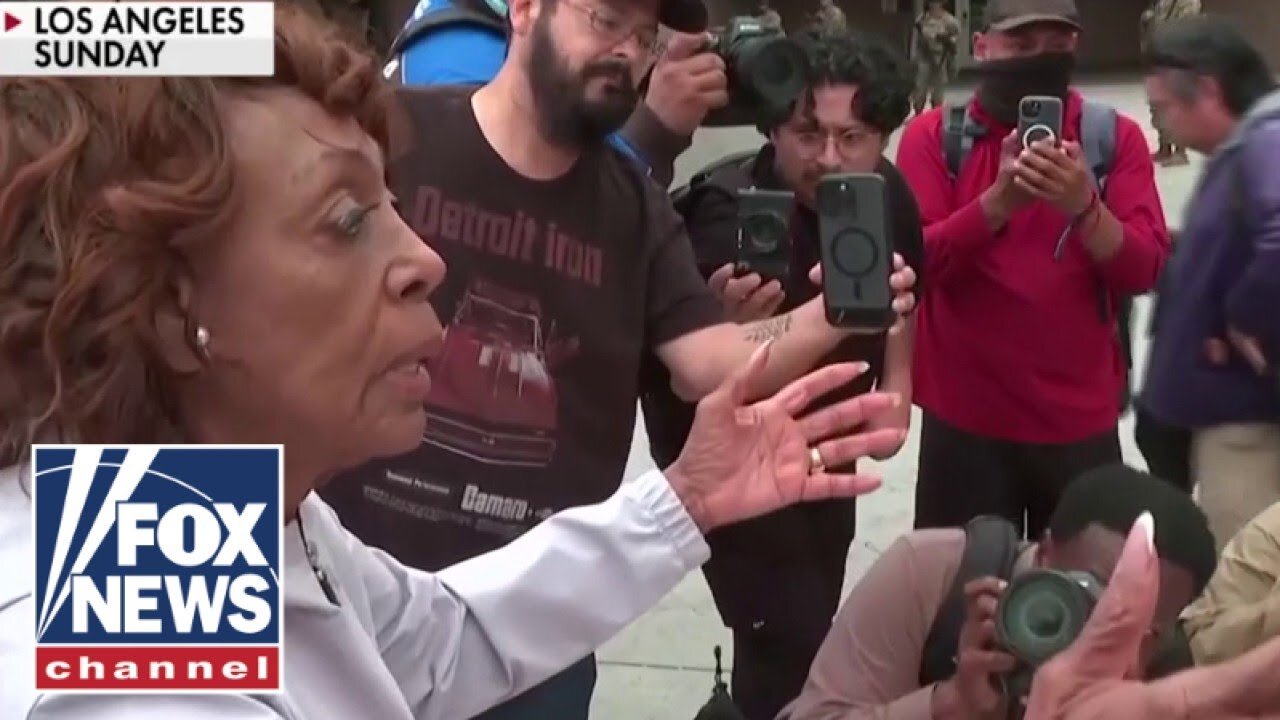 _YOU BETTER SHOOT STRAIGHT___ Rep_ Waters taunts National Guard troops