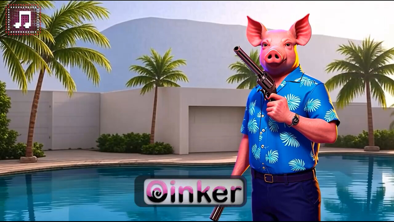 🐷🎶 Vice City Pig