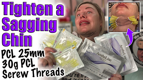 Tighten a Sagging Chin with PCL Screw Threads! AceCosm.com and code Jessica10 saves you Money