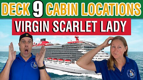 Virgin Scarlet Lady Cabin Deck 9 | Tall Man's Cruise Adventures