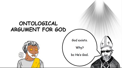 Ontological argument for God explained in 2 minutes