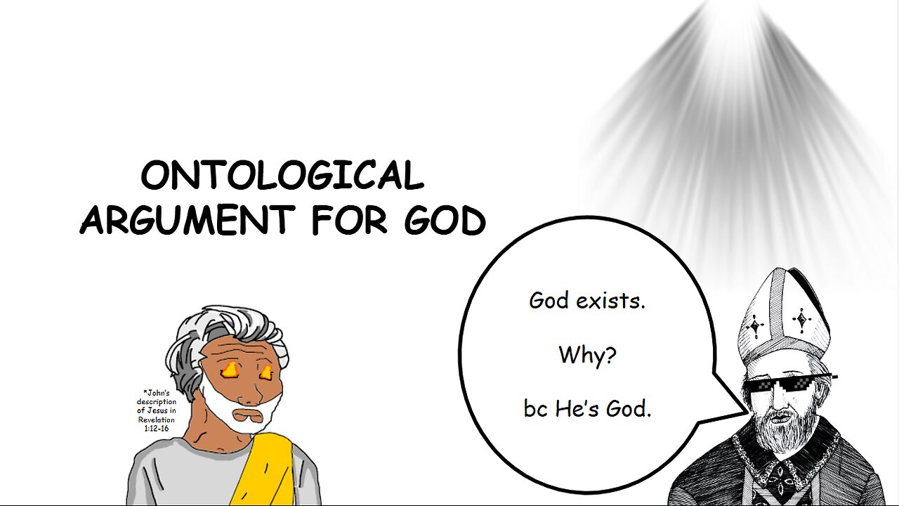 Ontological argument for God explained in 2 minutes