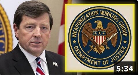 The DOJ's New 'Weaponization Working Group' To Be Led By Ed Martin Will Investigate & Dismantle/Prosecute Government Agencies & Individuals That Have Been Targeting Americans For Total Destruction