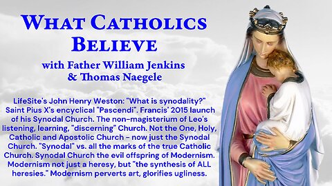 J.H.Weston: "Synodality?" St. Pius X unmasks, condemned Francis' Synodal Church: Panheresy.