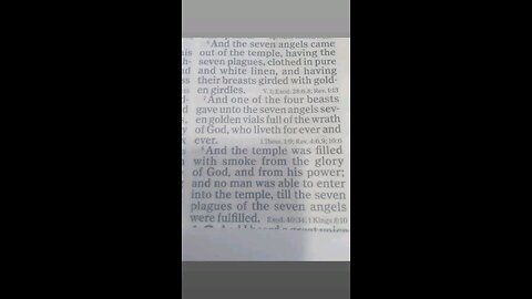 Revelation 15:6-8