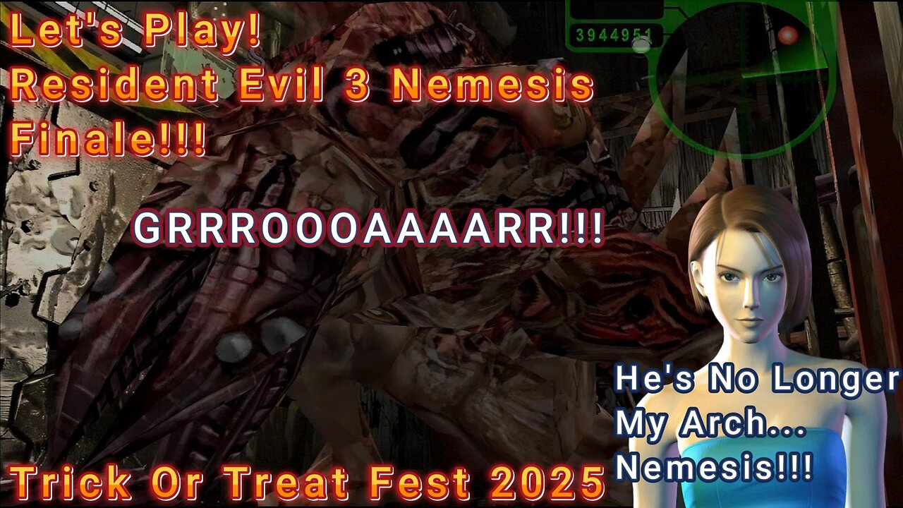 Let's Play! Resident Evil 3 Nemesis Seamless HD Mod! Finale! The End of The End of Our Arch-Nemesis!