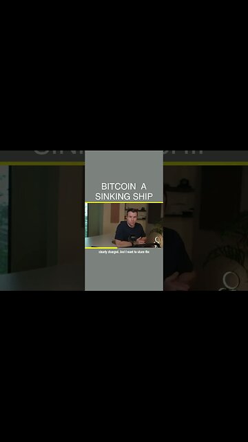 Bitcoin 💀 A Sinking Ship