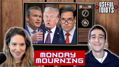 IRAN LIVE: Monday Mourning with Katie Halper and Aaron Maté | Useful Idiots