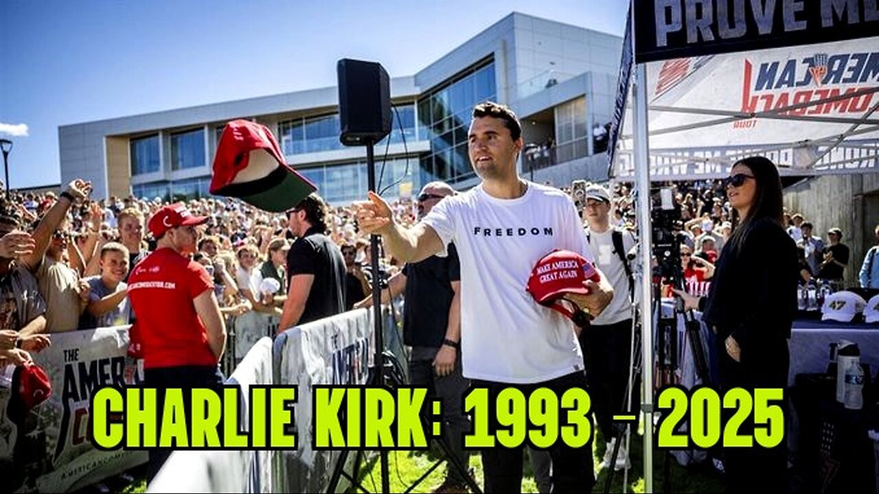 BZ's Saloon, 09.11.25: CHARLIE KIRK, 1993 - 2025